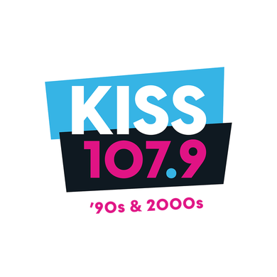 KISS 107.9 logo