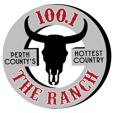 100.1 The Ranch logo