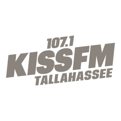 107.1 Kiss FM logo
