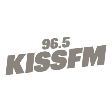 96.5 KISS FM logo