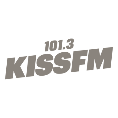 101.3 KISS FM logo