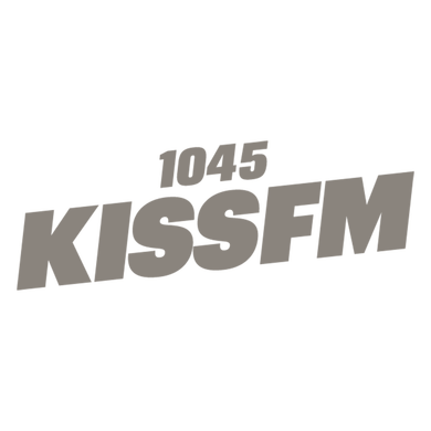 104.5 KISS FM logo