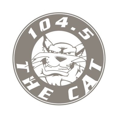 104.5 The Cat logo