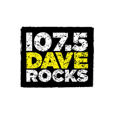 107.5 Dave Rocks logo