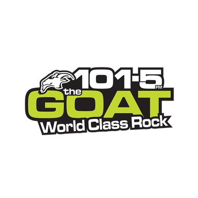 101.5 The GOAT logo