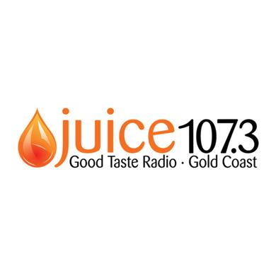 Juice 107.3 logo