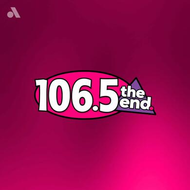 106.5 The End logo