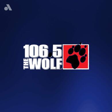 106.5 The Wolf logo