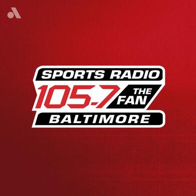 105.7 The Fan logo