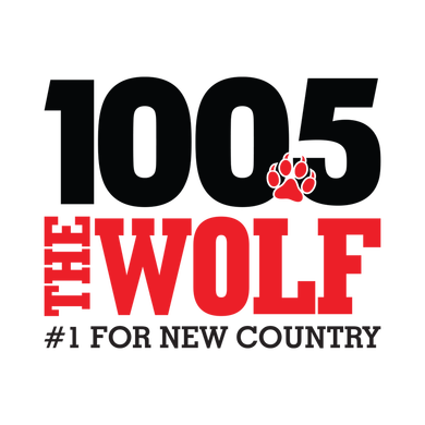 100.5 The Wolf logo