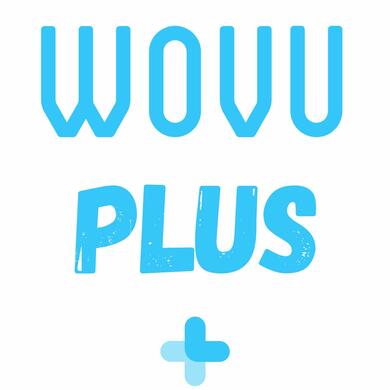 WOVU Plus logo