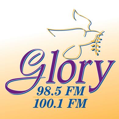 Glory 98.5 & 100.1 logo