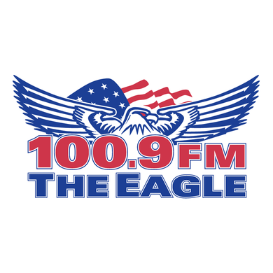 100.9 The Eagle logo