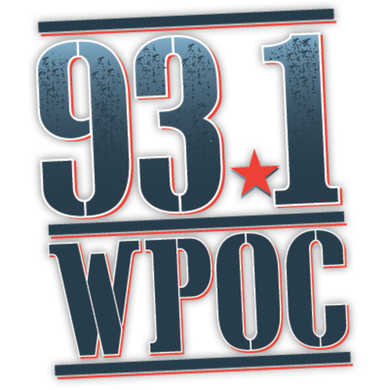 93.1 WPOC logo