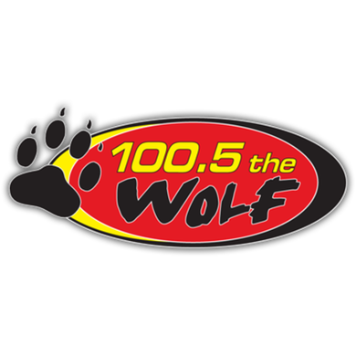 100.5 The Wolf logo