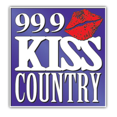 99.9 Kiss Country logo