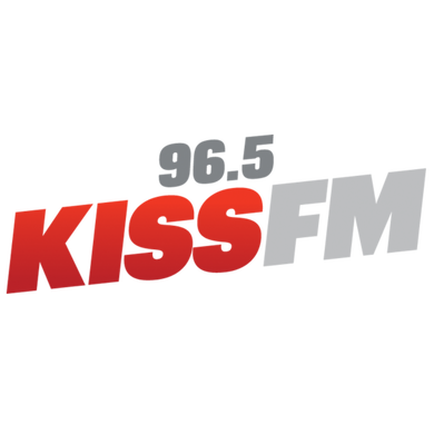 96.5 KISS FM logo