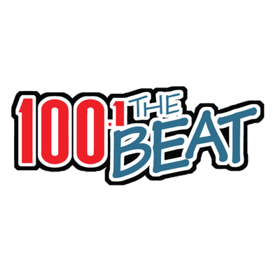 100.1 The Beat logo