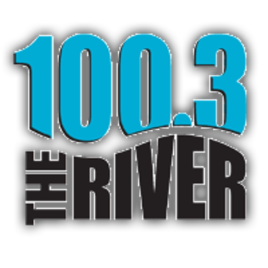 100.3 The River logo