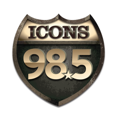 98.5 ICONS logo