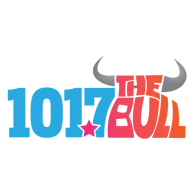 101.7 The Bull logo