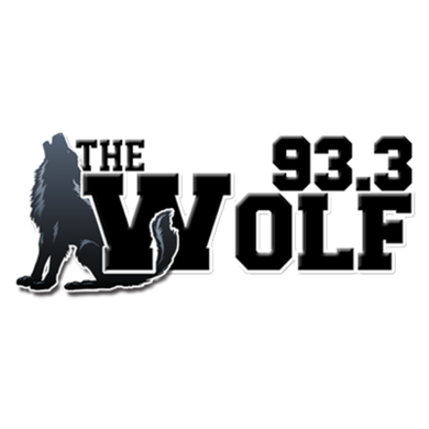93.3 The Wolf logo