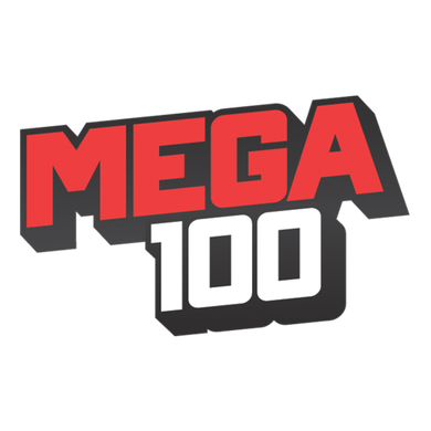 Mega 100 Stockton logo