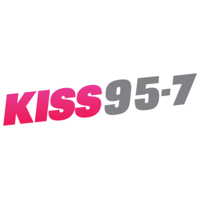 KISS 95.7 logo