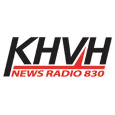 News Radio 830 KHVH logo