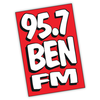 95.7 BEN-FM logo