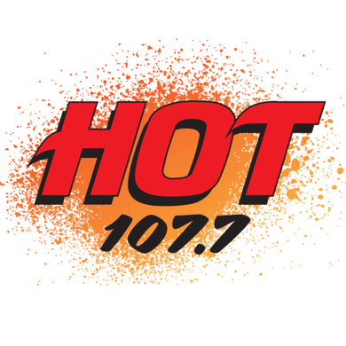 Hot 107.7 logo