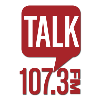 Talk 107.3 FM logo