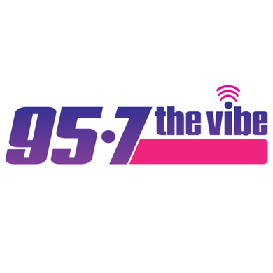 95.7 The Vibe logo