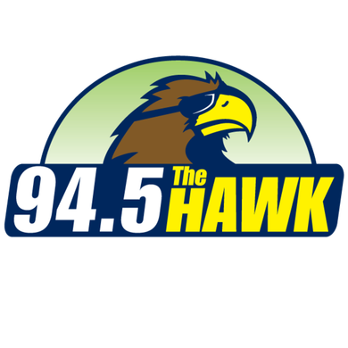 94.5 The Hawk logo