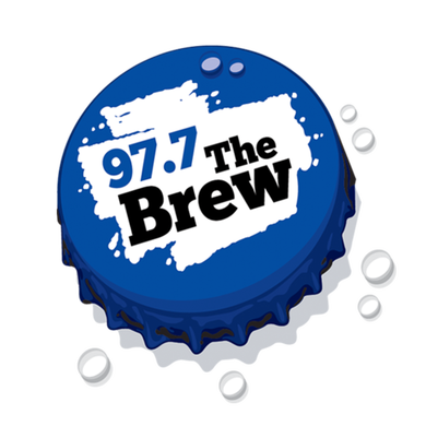 97.7 The Brew logo