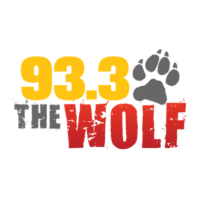 93.3 The Wolf logo