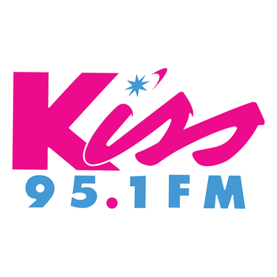 Kiss 95.1 logo