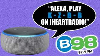 Listen To B98 Anytime On Your Smart Speaker! Here's how to find us on your Alexa or Google device!