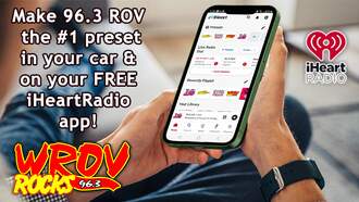 Make 96.3 ROV the #1 Preset in Your Car & on Your FREE iHeartRadio App! Do It Now & Don Walker Gets a Reese's Cup!
