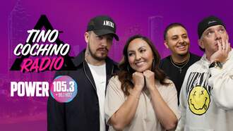 Listen to the Tino Cochino Morning Show weekdays 6-10am on Power 105.3