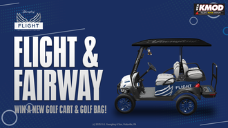 Win A New Golf Cart & Golf Bag!
