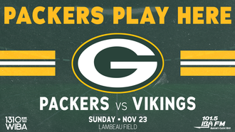 Your Home for Every Game!  Hear Packers Right Here!