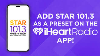 One Tap. All The Variety. Make us a present in the car and our iHeartRadio app!