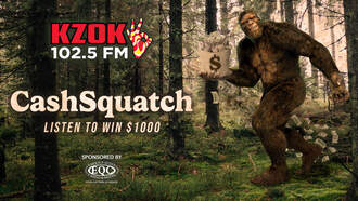 CashSquatch on 102.5 KZOK