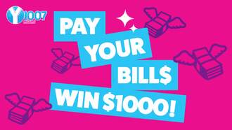 Listen To Win $1,000 To Pay Your Bills!