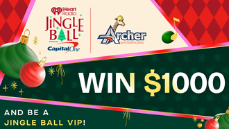 Listen To Win $1,000 & Be A Jingle Ball VIP - Sponsored Locally By: Archer Exteriors