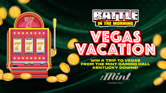 Win a trip to Vegas from Mint Gaming Hall Kentucky Downs!