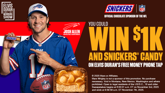 Elvis Duran and the Morning Show's Snickers® Free Money Phone Tap