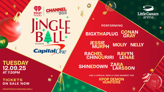Channel 95.5's Jingle Ball returns Tuesday, Dec. 9th at Little Caesars Arena! 🎄 Tickets are on sale now!