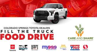Toyota Fill The Truck Food Drive 2025